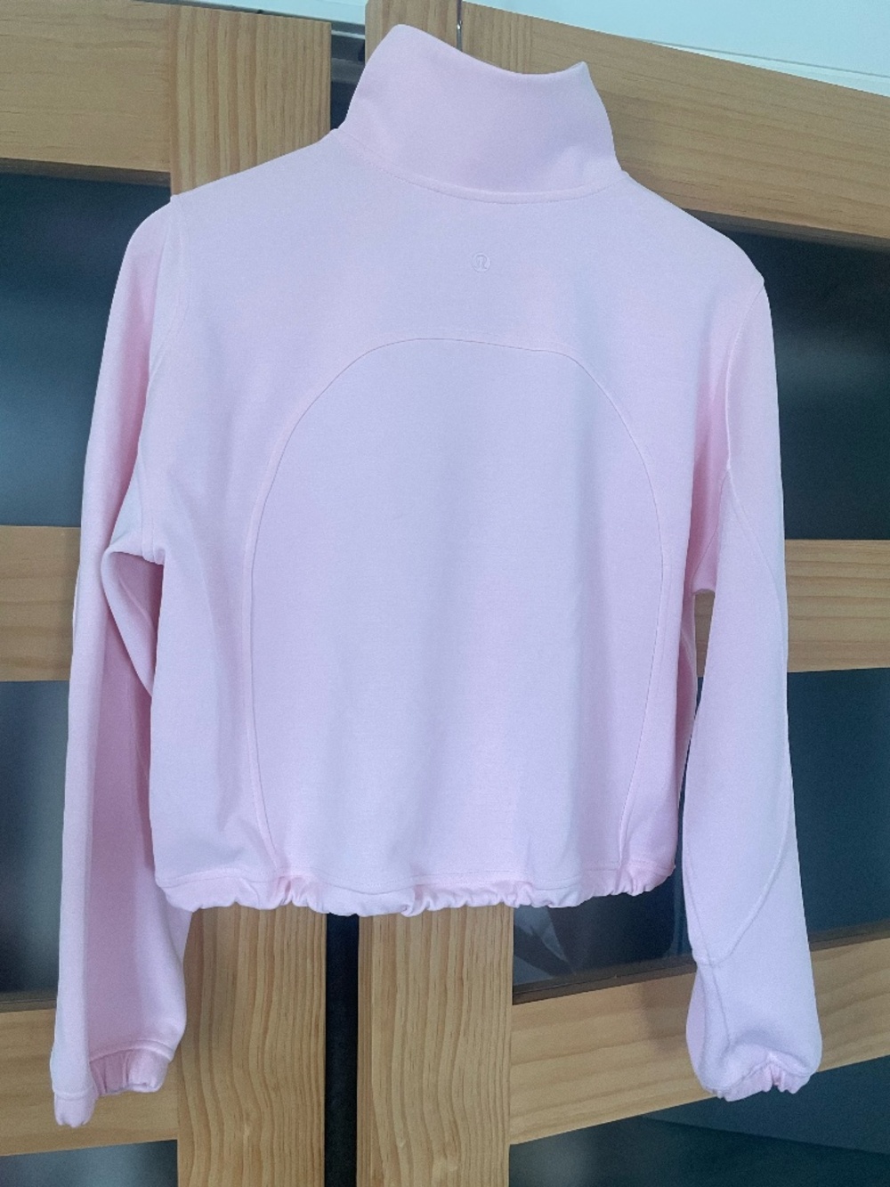 Lululemon Softstreme Half-Zip | Light Pink | Size 6 - Picture 7 of 13
